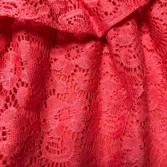 LIKE NEW Forever ME, lace high neck top, 12m - Picture 4 of 5